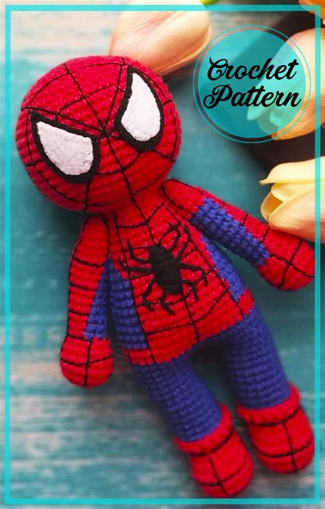 Crochet Spiderman Doll