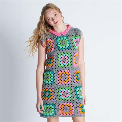Crochet Square Dress