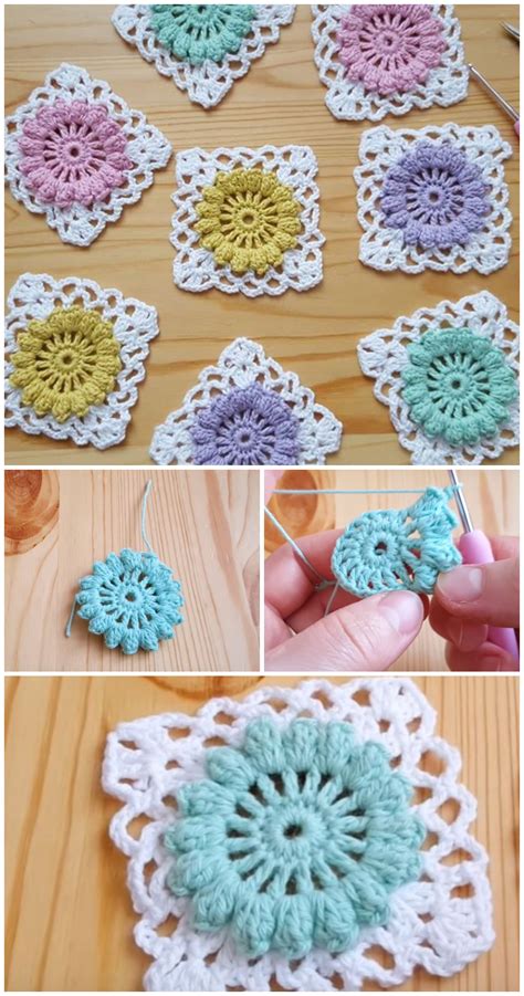 Crochet Square Motif