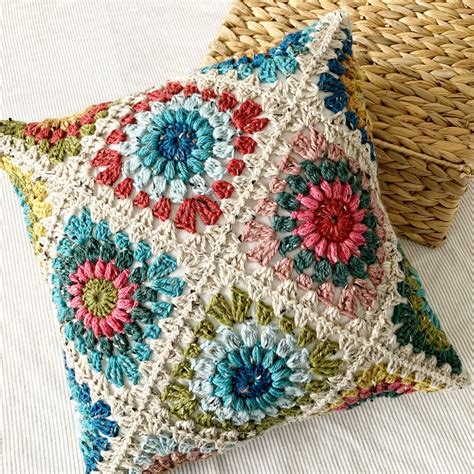 Crochet Square Pillow Patterns