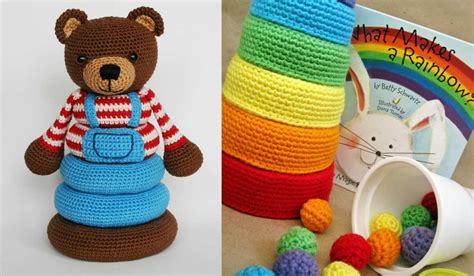 Crochet Stacking Toys