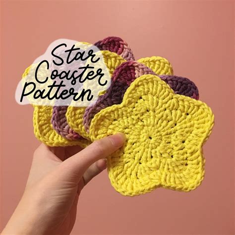 Crochet Star Coaster