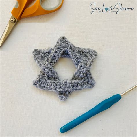 Crochet Star Of David