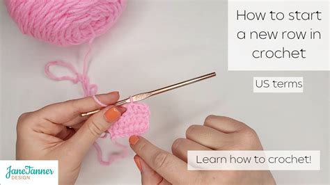 Crochet Start New Row