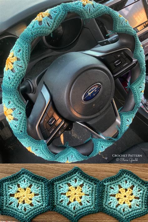 Crochet Steering Wheel Covers