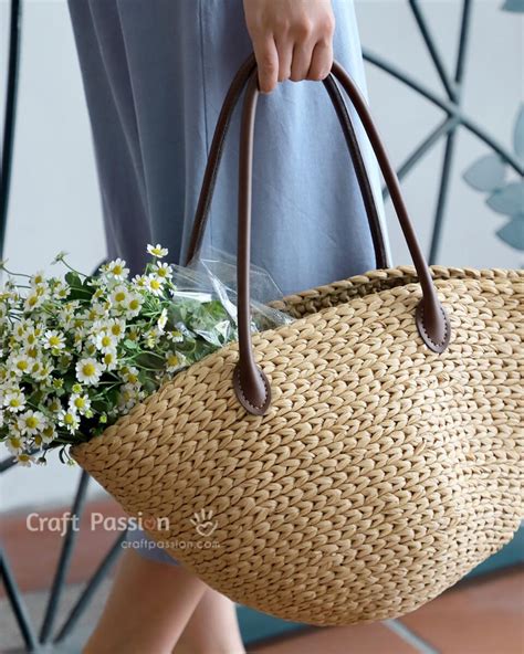 Crochet Straw Bag