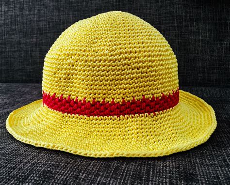 Crochet Straw Hat Pattern