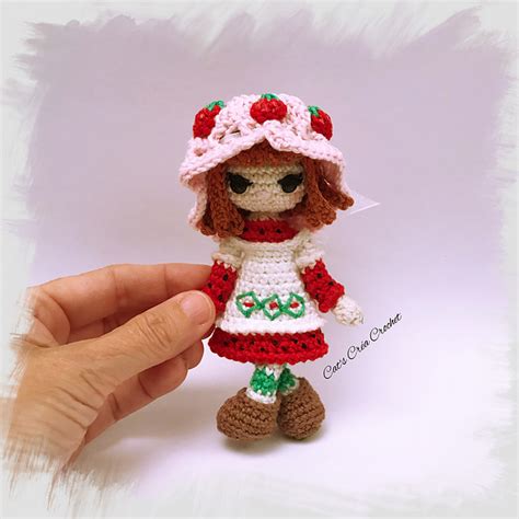 Crochet Strawberry Shortcake Doll