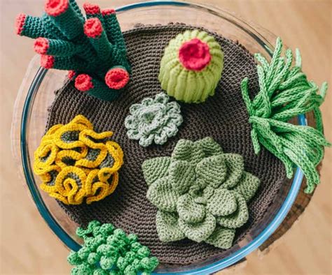 Crochet Succulents Free Patterns