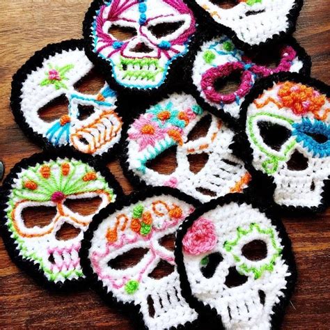 Crochet Sugar Skull