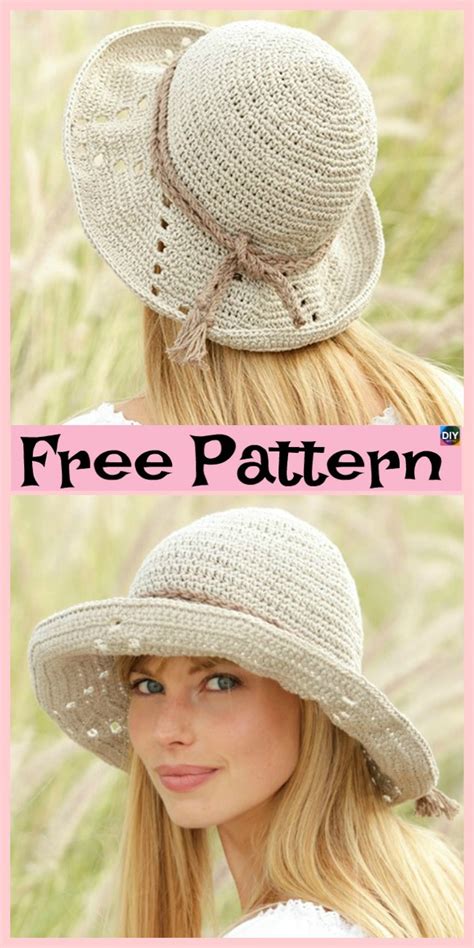 Crochet Summer Hat Patterns Free
