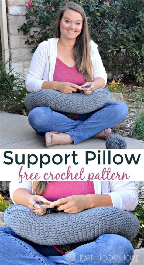Crochet Support Pillow