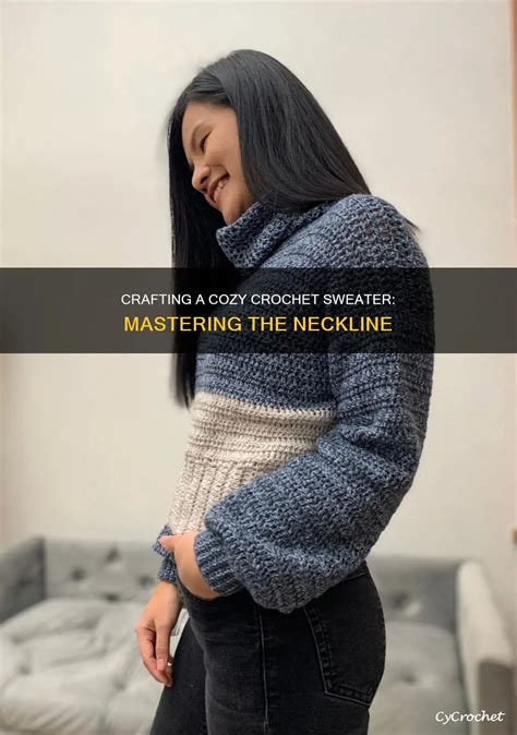 Crochet Sweater Neckline