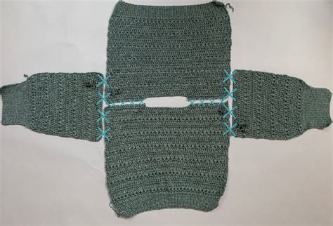 Crochet Sweater Panels