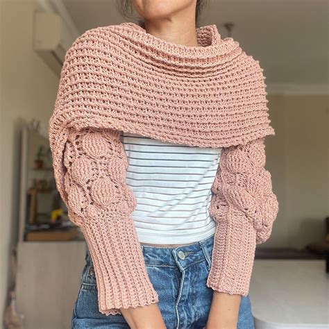 Crochet Sweater Scarf