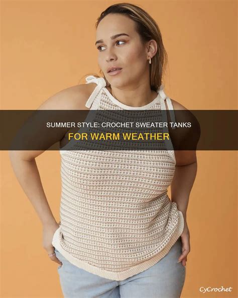 Crochet Sweater Tank