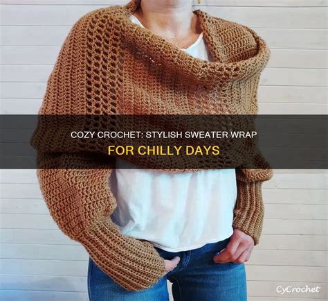 Crochet Sweater Wrap