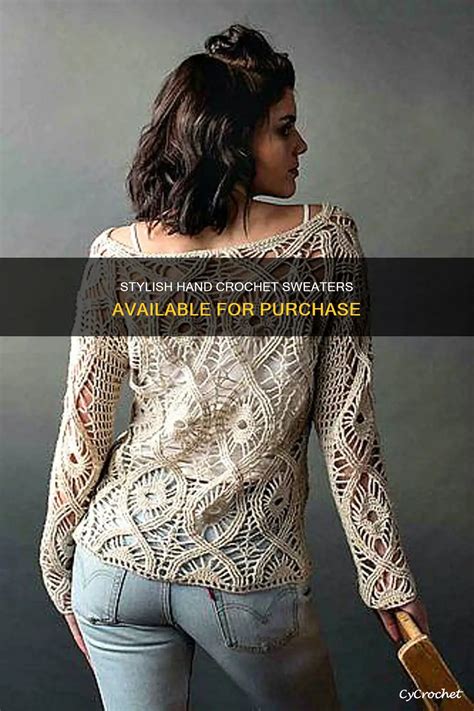 Crochet Sweaters For Sale