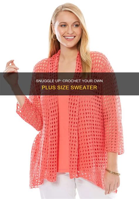 Crochet Sweaters Plus Size