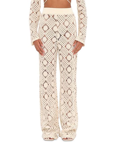 Crochet Swim Cover Up Pants