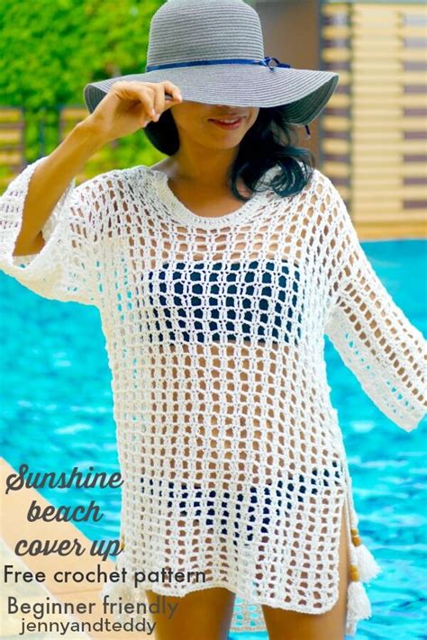 Crochet Swim Cover Up Pattern Free