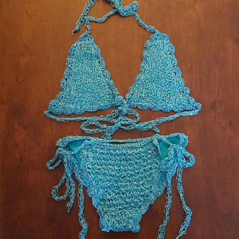 Crochet Swimsuit Two Piece