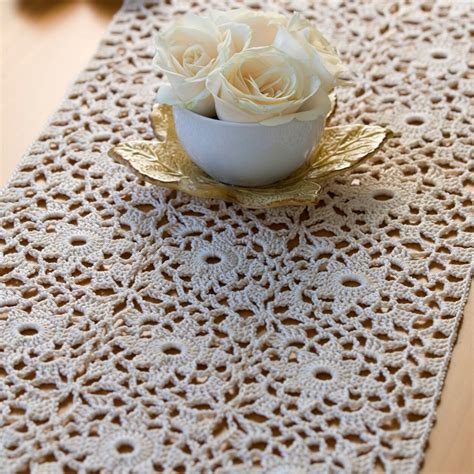 Crochet Table Runner Patterns Pinterest