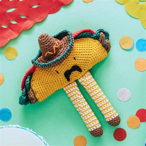 Crochet Taco Pattern