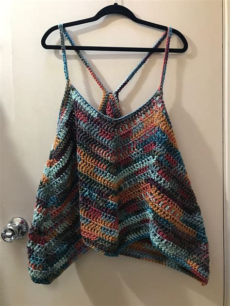 Crochet Tank Top Plus Size
