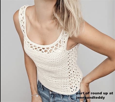 Crochet Tank Top Womens