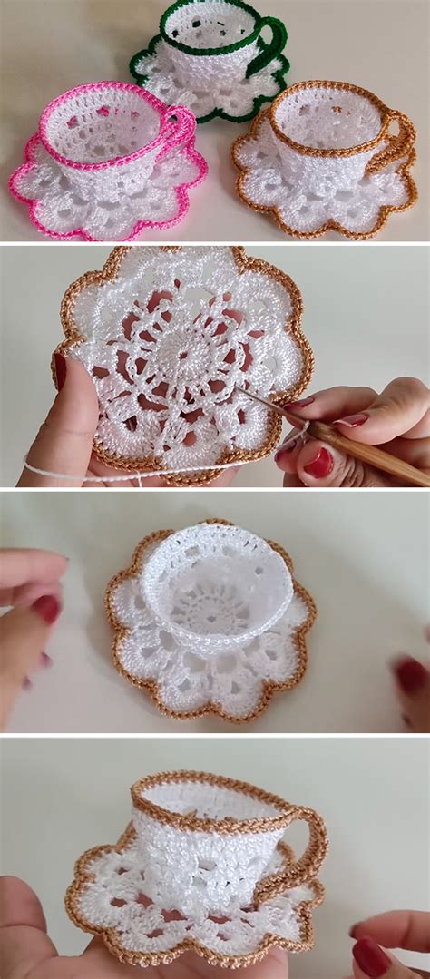Crochet Tea Cup