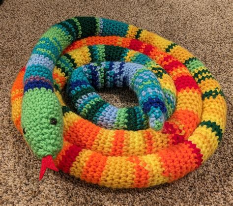 Crochet Temperature Snake