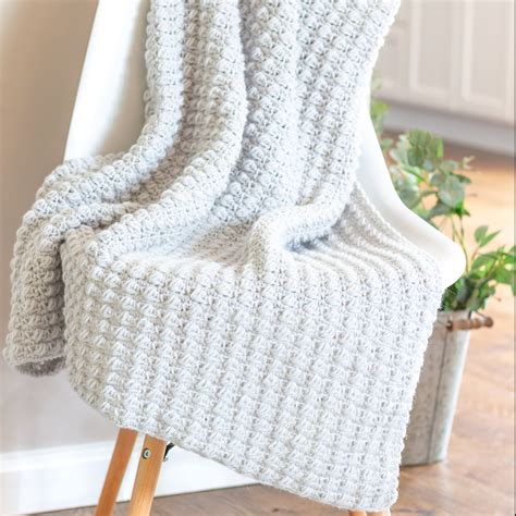 Crochet Textured Blanket