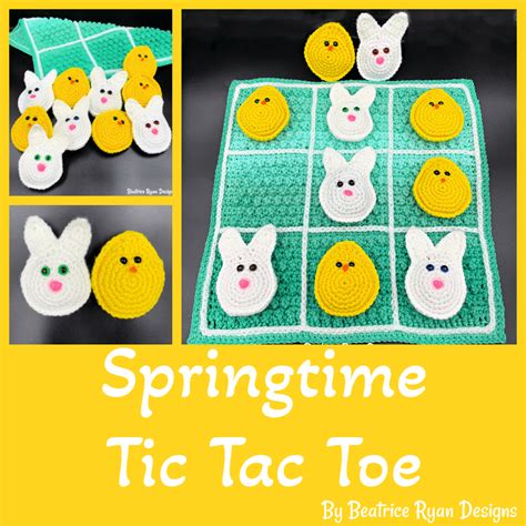 Crochet Tic Tac Toe Free Pattern