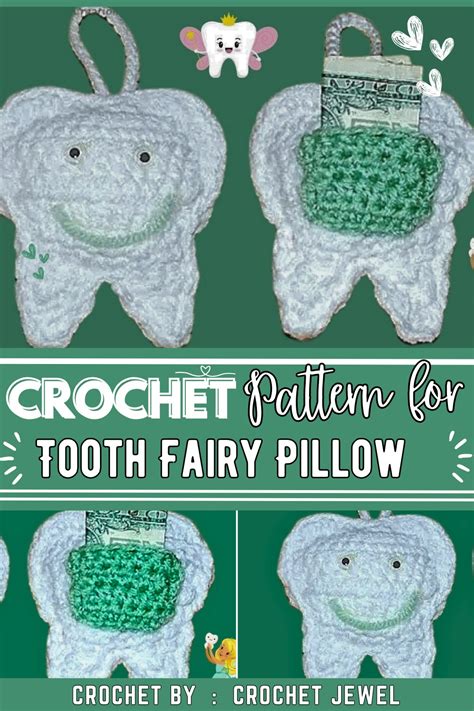 Crochet Tooth Pillow