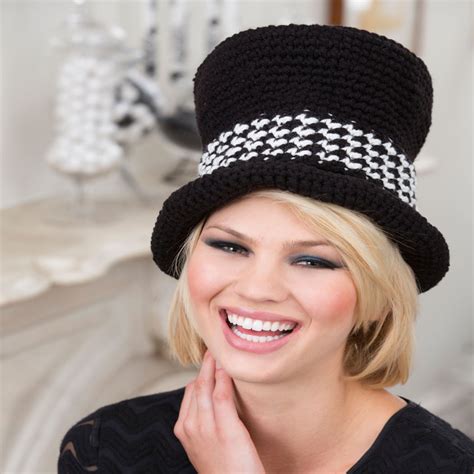 Crochet Top Hat Free Pattern
