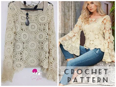 Crochet Top Long Sleeve Pattern