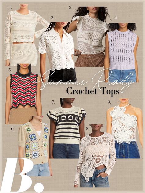 Crochet Tops And Dresses