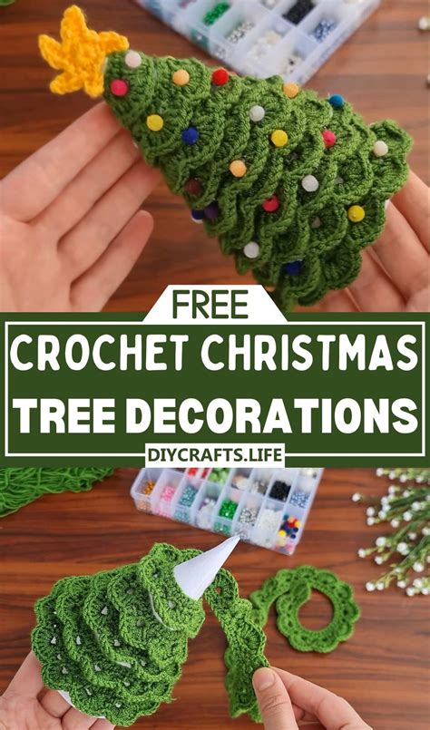 Crochet Tree Decorations