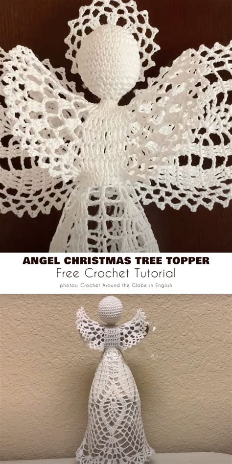 Crochet Tree Topper Angel Patterns