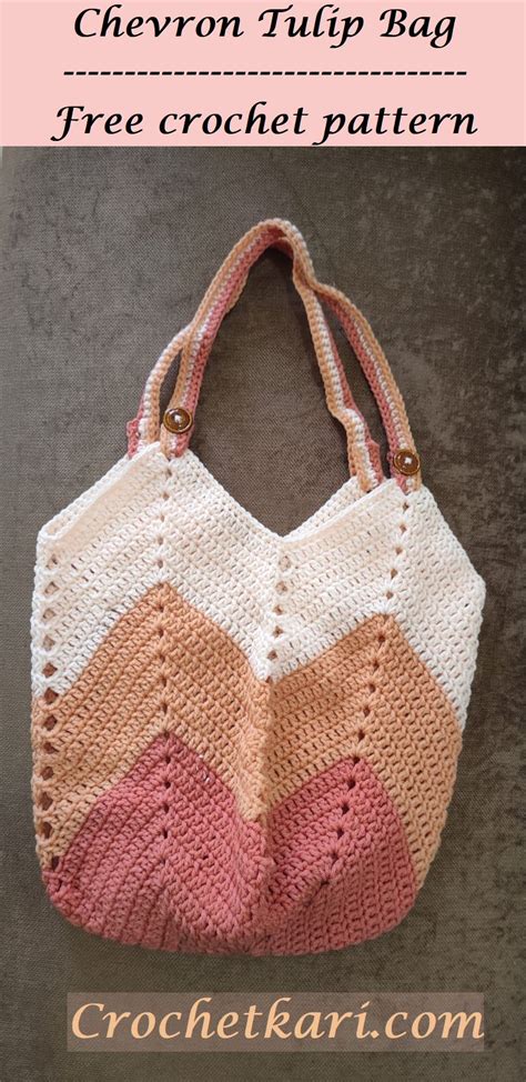 Crochet Tulip Bag