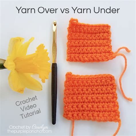 Crochet Under Vs Over