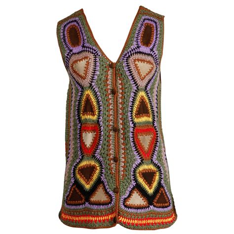 Crochet Vest 70s