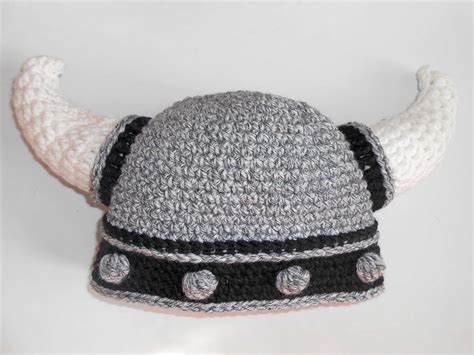 Crochet Viking Hat