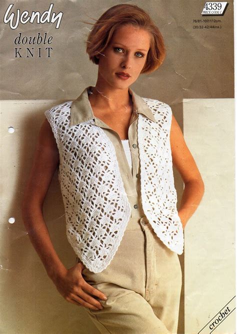 Crochet Waistcoat Pattern