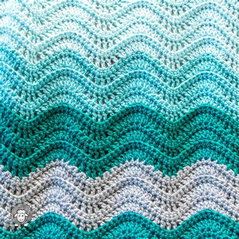 Crochet Wave Blanket