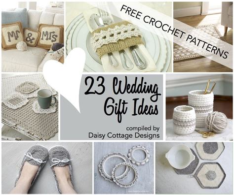 Crochet Wedding Gift Ideas