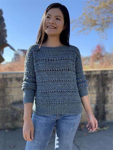 Crochet Womens Sweater