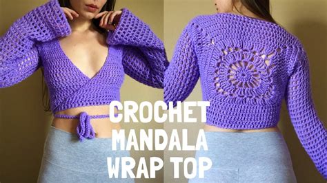 Crochet Wrap Top