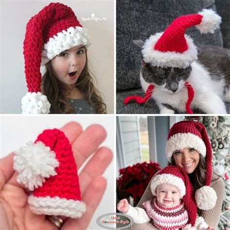 Crochet Xmas Hat Patterns